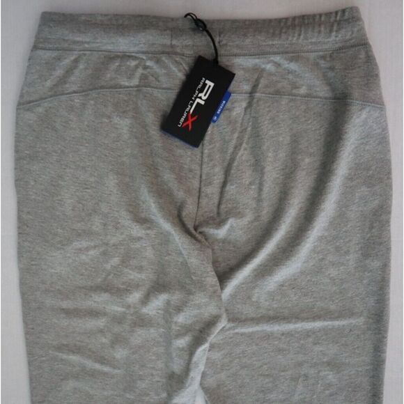 RLX Ralph Lauren Women's Sz S Gray Heather Cloud Fleece Knit Jogger Pants - Picture 8 of 10
